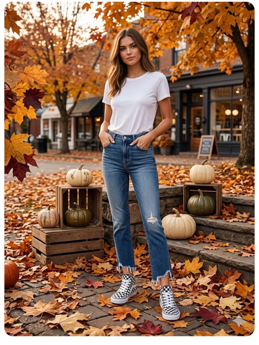 MOTHER The Looker Ankle Fray Distressed
Jeans Size 27 Girl Crush